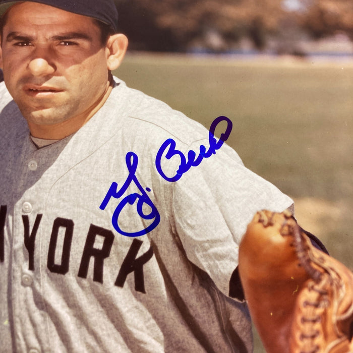 Yogi Berra Signed Autographed 8x10 Photo New York Yankees JSA COA