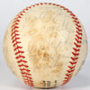 Joe Dimaggio HOF Legends Multi Signed National League Feeney Baseball JSA COA