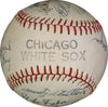 Ed Walsh Red Faber Ray Schalk Chicago White Sox HOF Legends Signed Baseball JSA