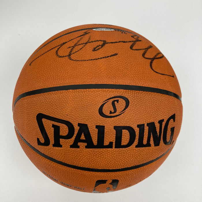 Michael Jordan Signed "1985 Rookie of the Year" Basketball UDA PSA & Beckett COA