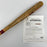 Beautiful Mickey Mantle Ted Williams 57 Sigs Hall Of Fame Multi Signed Bat BAS