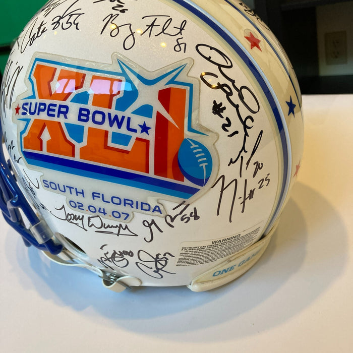 2006 Indianapolis Colts Super Bowl Champs Team Signed Helmet Peyton Manning JSA