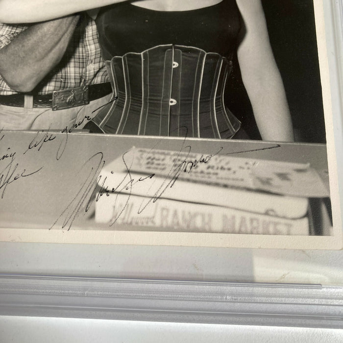 Marilyn Monroe Signed Photo "There Is Nothing Like Your Coffee" PSA DNA