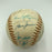 1974 Oakland A’s World Series Champs Team Signed Baseball JSA COA