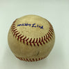 Mickey Lolich Signed Career Win No. 196 Final Out Game Used Baseball Beckett COA