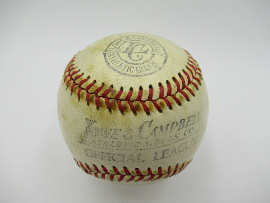 Rare Fred Hutchinson Single Signed Autographed 1950's Baseball JSA COA