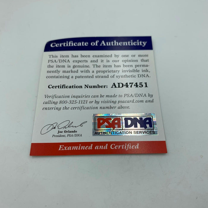 Rare SHANIA TWAIN Signed Autographed National League Baseball PSA DNA COA