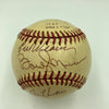 1971 All Star Game Team Signed Baseball Carl Yastrzemski Brooks Robinson JSA