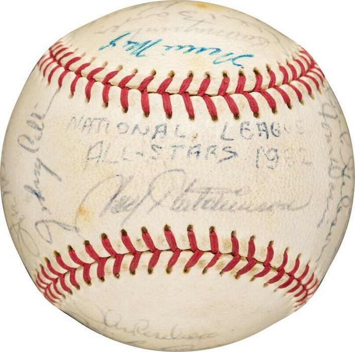 Roberto Clemente 1962 All Star Game Team Signed Baseball PSA DNA & JSA COA