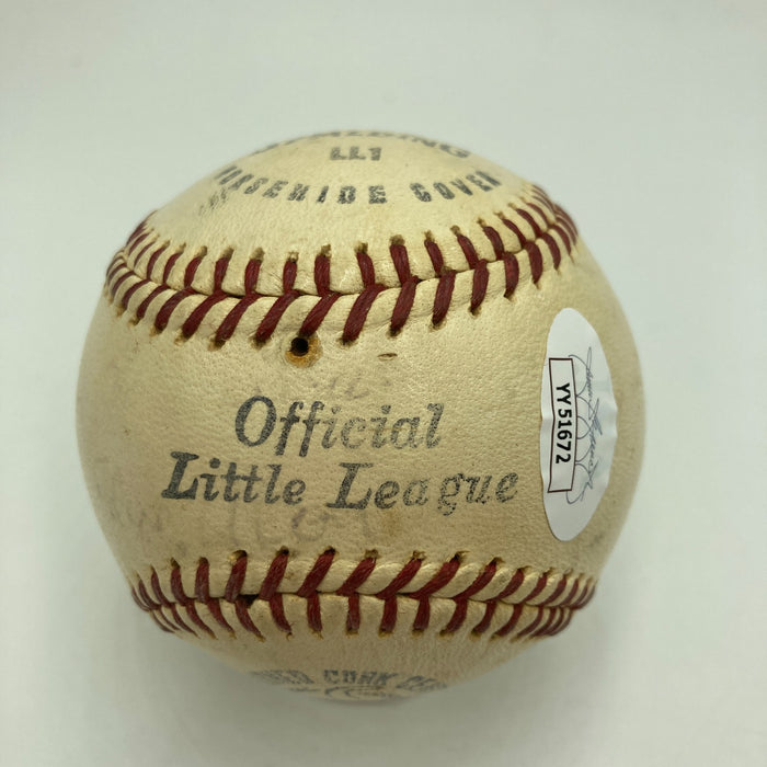 Deron Johnson Single Signed Baseball 1961 New York Yankees RARE JSA COA