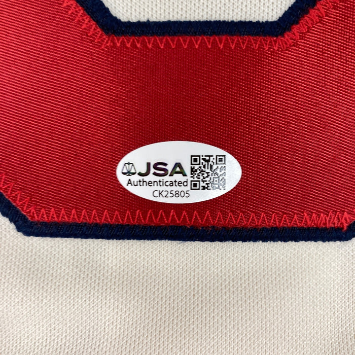 Chipper Jones Signed Majestic Atlanta Braves Jersey JSA COA