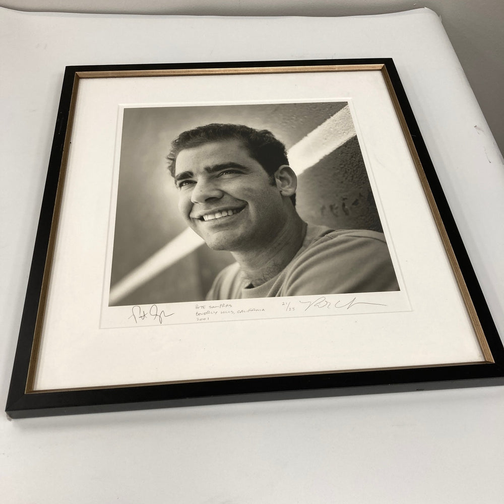 Pete Sampras Signed 2002 The ESPY Collection #21/25 Original Photo JSA COA