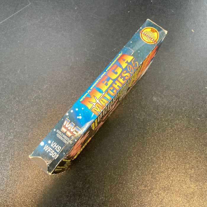 King Kong Bundy Signed WF Wrestling Mega Matches Original VHS Movie JSA COA