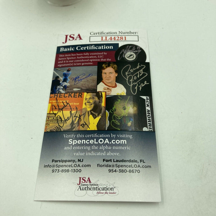 Tom Jones Signed Autographed Baseball With JSA COA