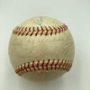 Cal Hubbard Sweet Spot Signed Baseball Hall Of Fame JSA COA