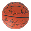 Wilt Chamberlain & Bill Russell Signed Official NBA Game Basketball JSA COA