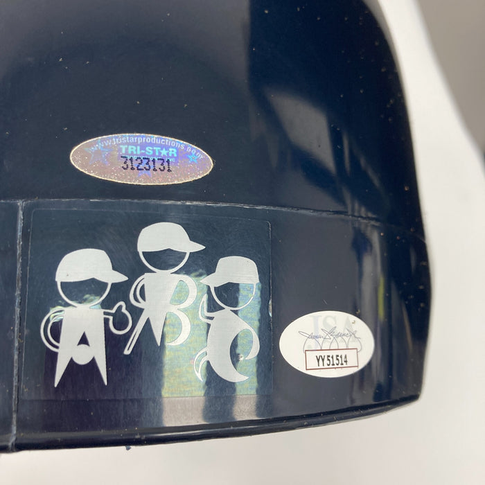 2004 Boston Red Sox World Series Champs Team Signed Helmet JSA COA