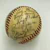 Honus Wagner Paul Waner Arky Vaughan Pie Traynor Chuck Klein Signed Baseball JSA
