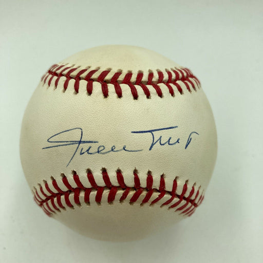 Willie Mays Signed Autographed Official National League Baseball With JSA COA