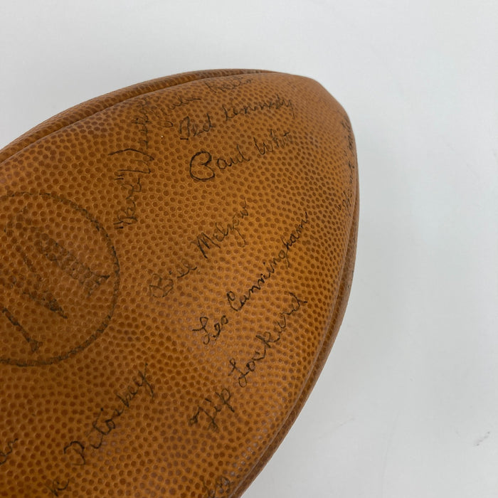 1941 University of Michigan Wolverines Team Signed Spalding College Football JSA