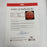 Michael Jordan Signed Painted Mini Basketball PSA DNA COA