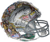 Lebron James Signed Charles Fazzino Pop Art Ohio Helmet UDA Upper Deck Fanatics