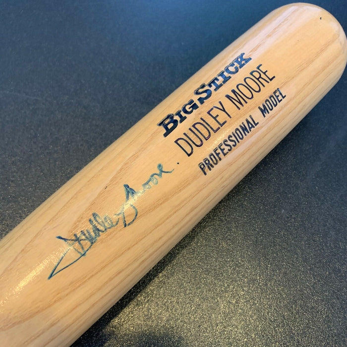 Dudley Moore Signed Personal Model Baseball Bat With JSA COA & Signed Letter