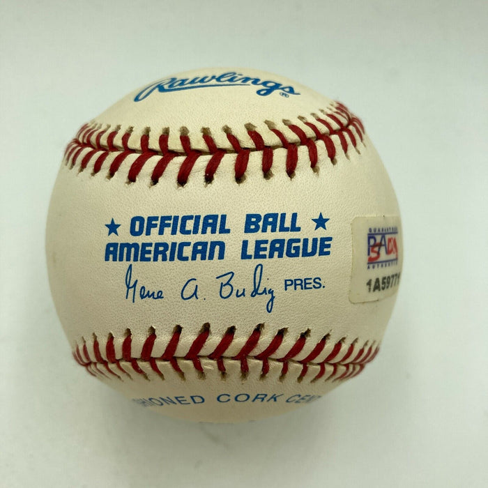 Brooks Robinson 1964 AL MVP Signed Baseball PSA DNA Sticker