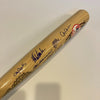 1999 New York Yankees World Series Champs Team Signed Bat Derek Jeter JSA COA