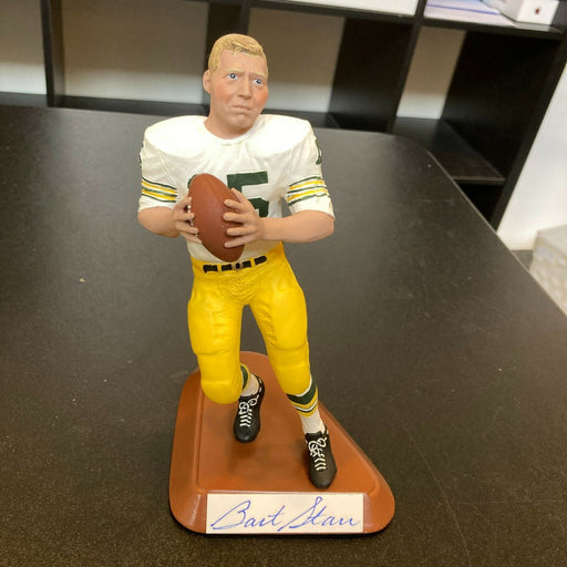 Bart Starr Signed Autographed Salvino Statue Action Figure With Box & COA
