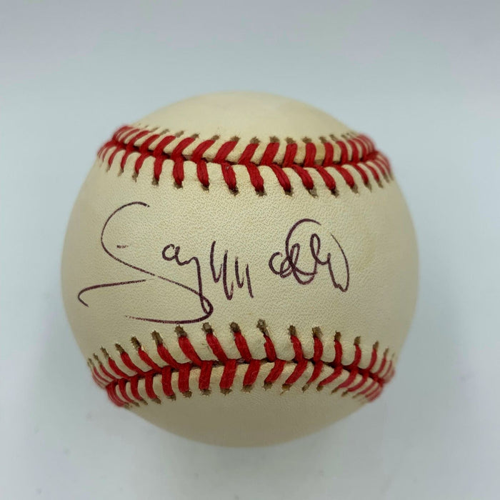 Gary Matthews Sr. Signed National League Baseball With JSA COA