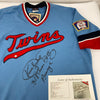 Magnificent Kirby Puckett .318 Batting Average Signed Minnesota Twins Jersey JSA
