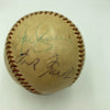 Jackie Robinson 1962 HOF Induction Signed Baseball With Roger Maris JSA COA