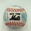 1985 - 1986 New York Mets Team Signed Baseball 28 Sigs With Gary Carter