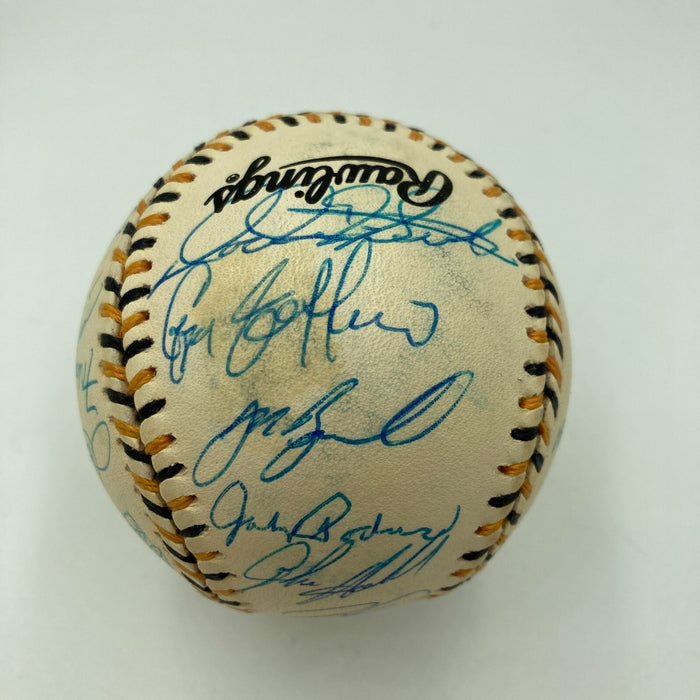 1994 All Star Game National League Team Signed Baseball Barry Bonds PSA DNA COA