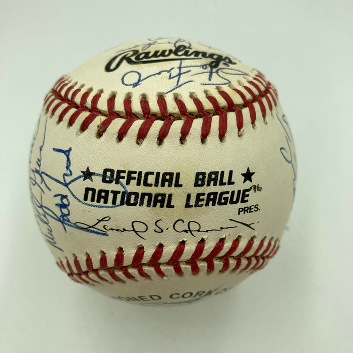 1995 Philadelphia Phillies Team Signed Official National League Baseball