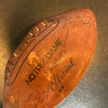 1954 Notre Dame Fighting Irish Team Signed Football With 57 Sigs Beckett COA
