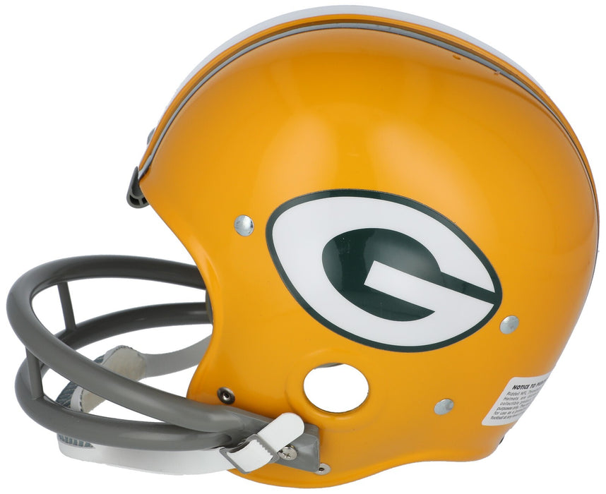 Bart Starr Green Bay Packers HOF Legends Signed Full Size Helmet Beckett COA