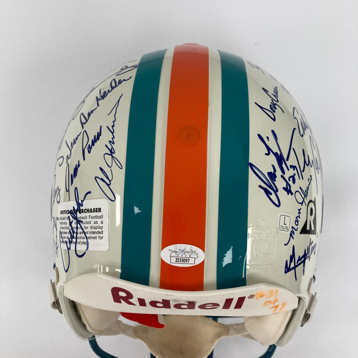 1972 Miami Dolphins Super Bowl Champs Team Signed Authentic Helmet JSA COA