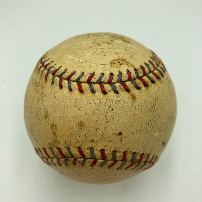 Tony Lazzeri Signed 1927 American League Baseball PSA DNA COA