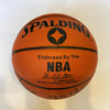 Wilt Chamberlain Bill Russell HOF Legendary Centers Signed Basketball JSA COA
