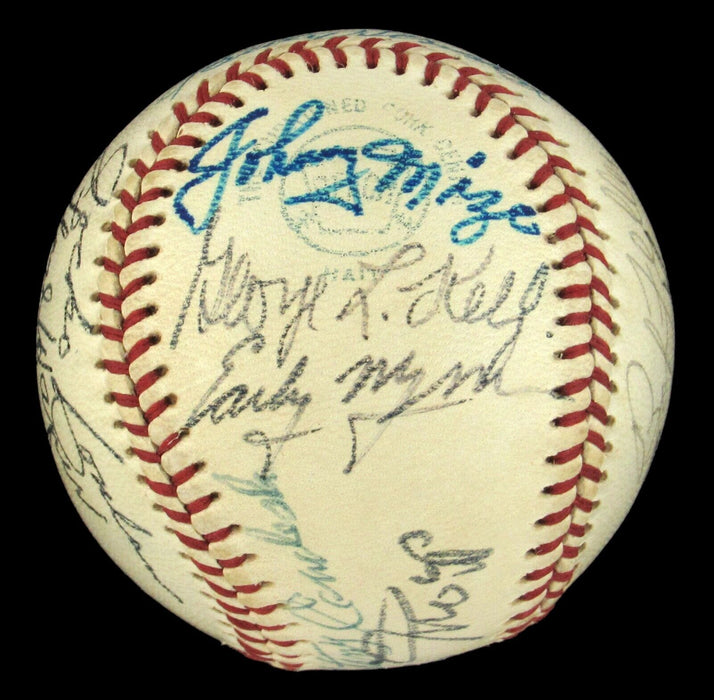 Beautiful Willie Mays 1960's Hall Of Fame Multi Signed Baseball With JSA COA