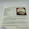 Pete Rose Barry Larkin Cincinnati Reds Legends Signed Baseball JSA COA