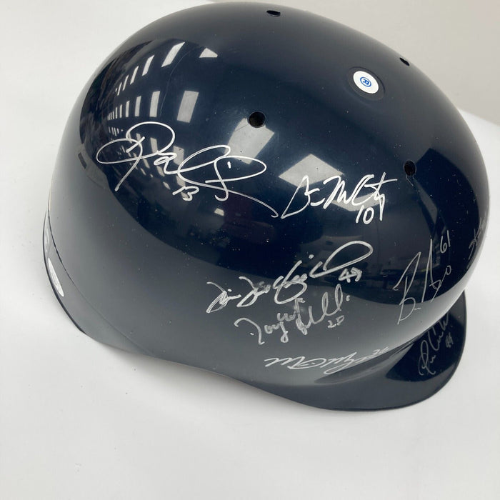 2004 Boston Red Sox World Series Champs Team Signed Helmet JSA COA