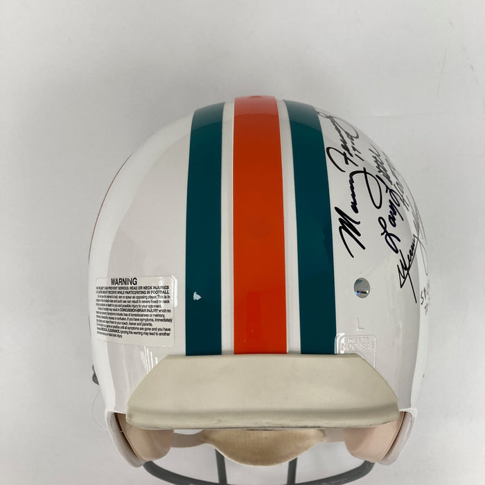 1972 Miami Dolphins Super Bowl Champs Multi Signed Full Size Helmet Steiner COA