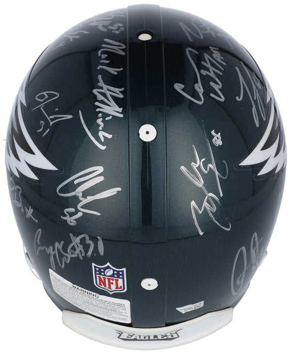 2017 Philadelphia Eagles Super Bowl Champs Team Signed Full Size Helmet Fanatics