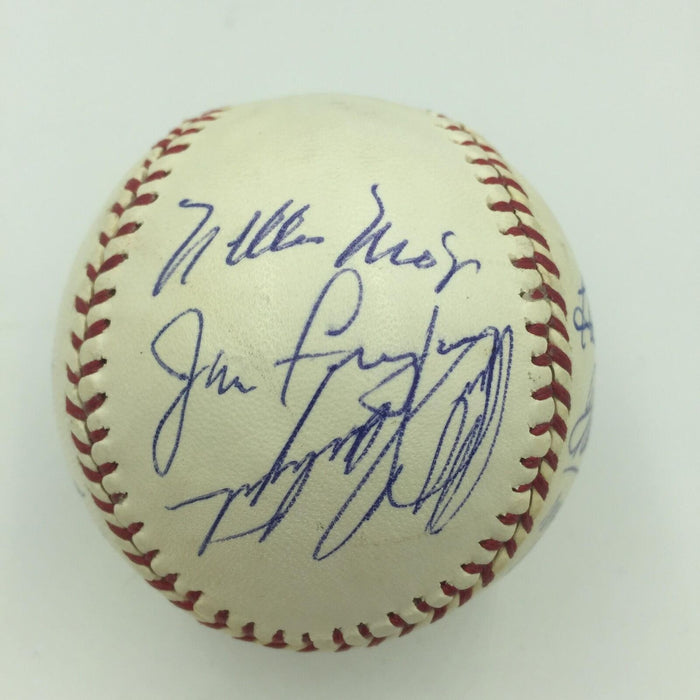 1960's Ted Williams Willie Mays Carl Yastrzemski HOF Signed Baseball JSA COA