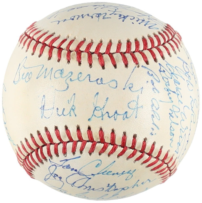 1960 Pittsburgh Pirates World Series Champs Team Signed Baseball 25 Sigs JSA COA