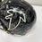 1995 Atlanta Falcons Team Signed Eric Metcalf Game Used Helmet JSA COA