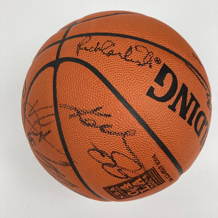 Kobe Bryant Shaq Tim Duncan 2004 All Star Game Team Signed Basketball JSA COA